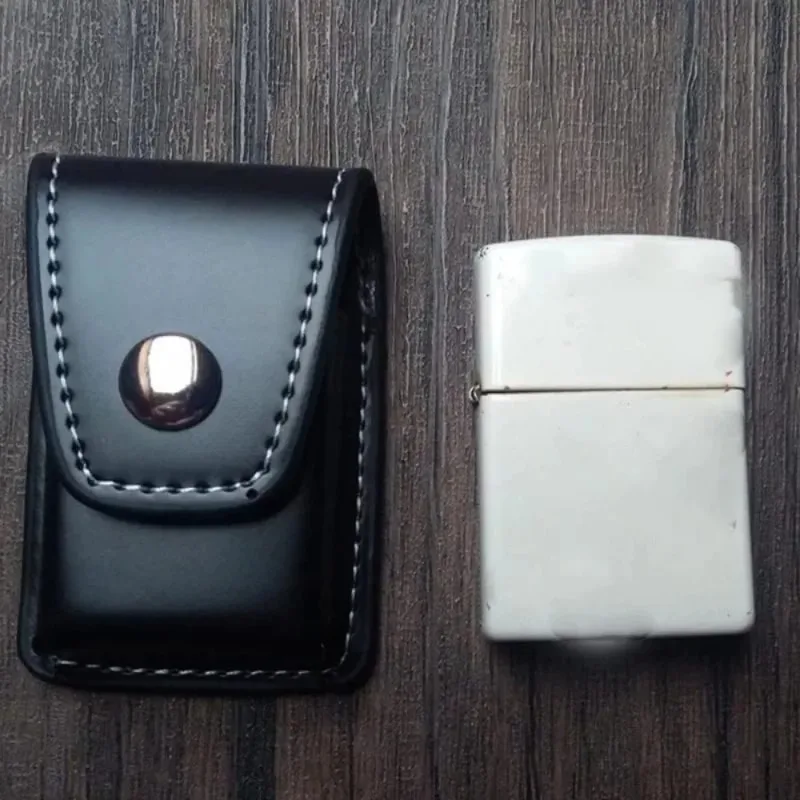 New Case with Belt Loop Lighter Holder Pocket Lighter Purse Black Case Handmade PU Leather Pouch Holder