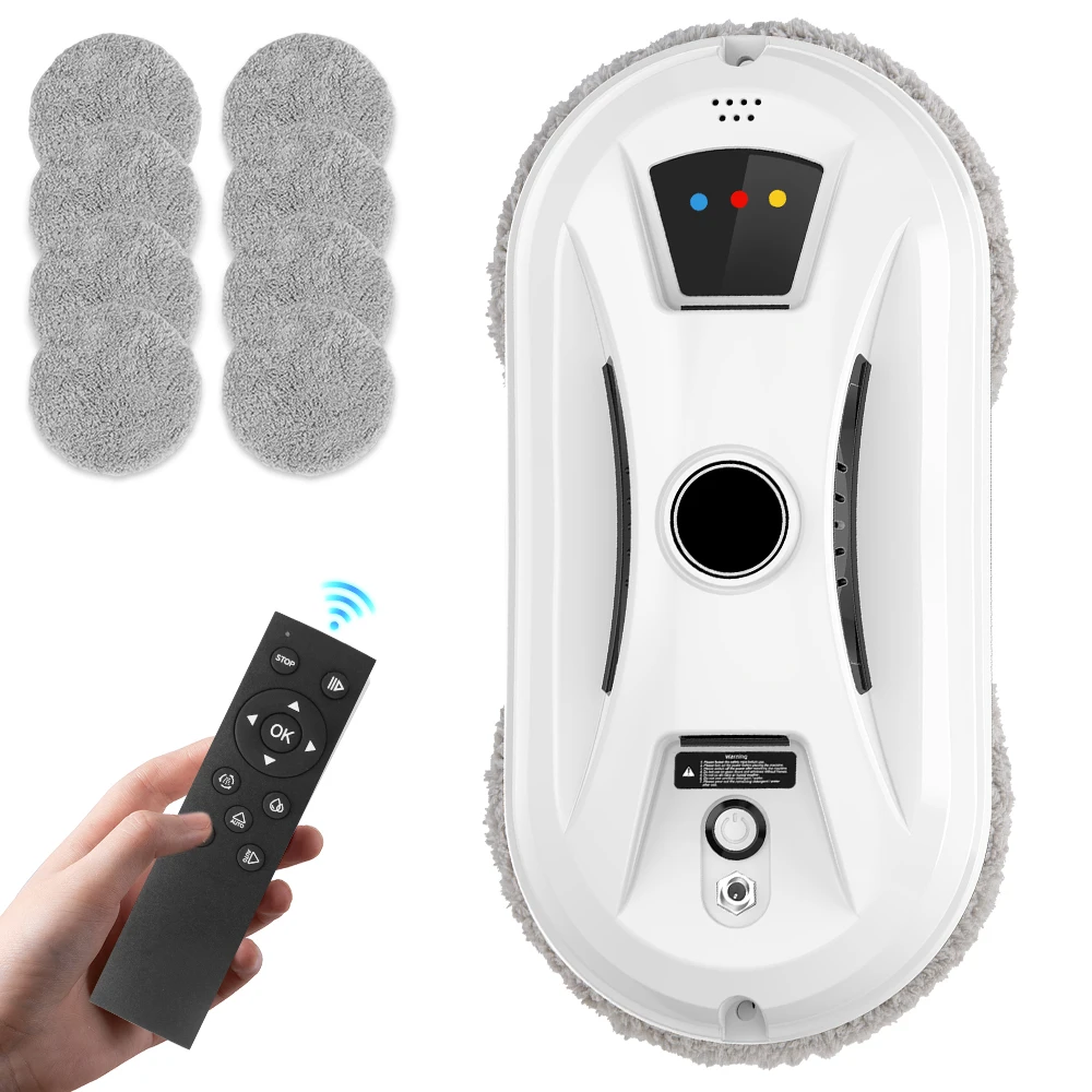 Robot intelligent de nettoyage de vitres, aspirateur télécommandé pour vitres, machine électrique de nettoyage de vitres, Limpiacristales
