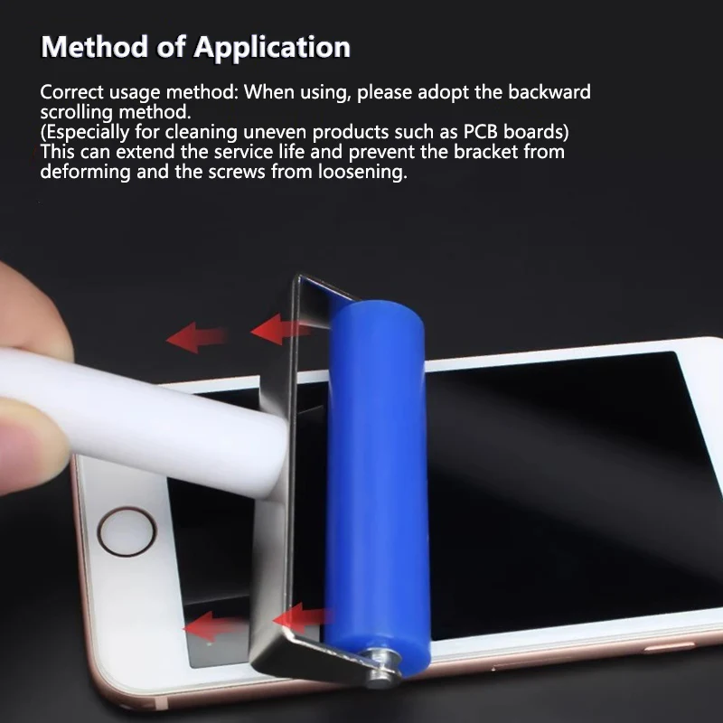 6/7/8/10/15/20cm Silicone Roller Tool for Mobile Phone Tablet Laptop Screen Protector Film Pasting LCD OCA Polarizing Tools