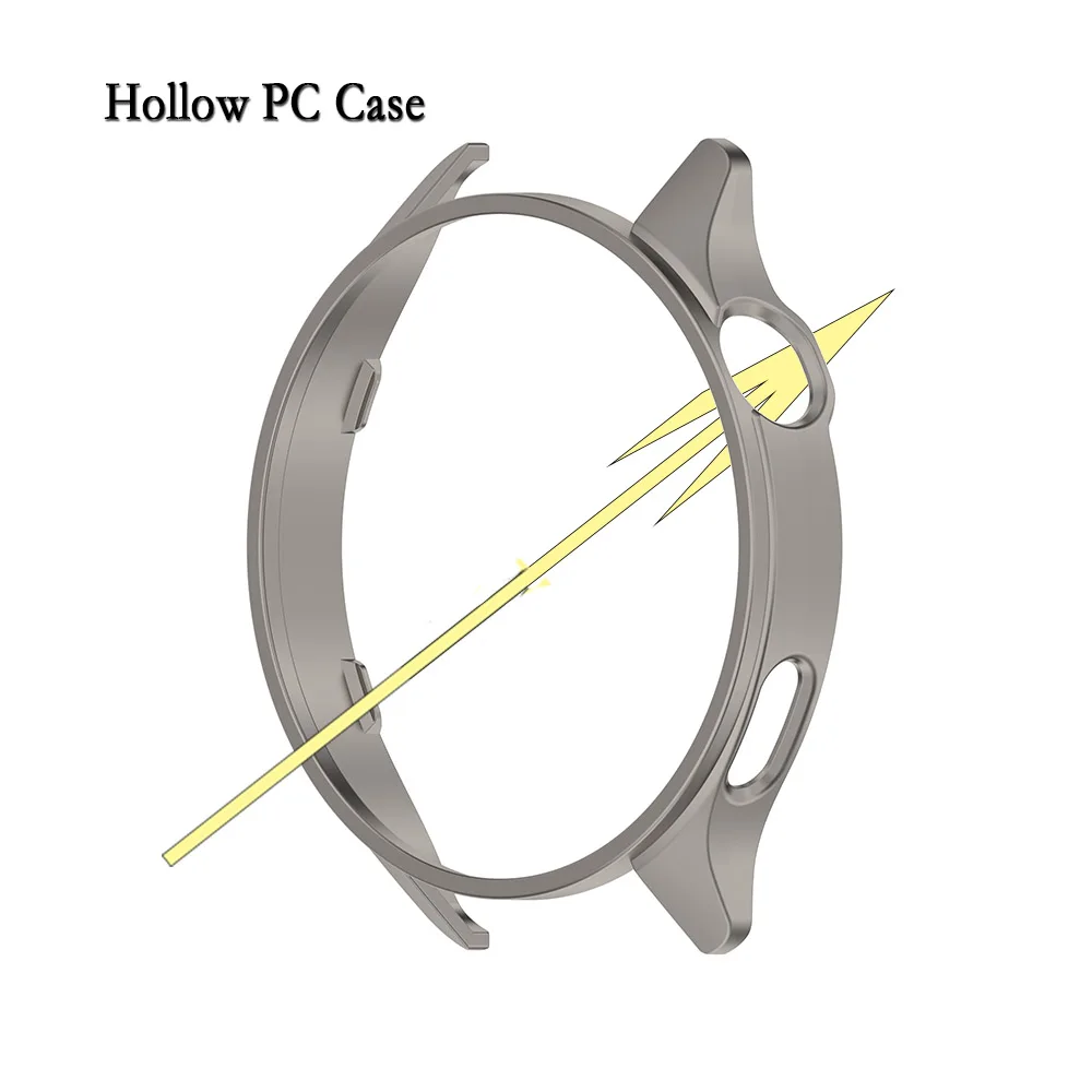 Funda hueca para Xiaomi Watch S4, carcasa protectora duradera y dura para PC, cubierta protectora para reloj, decoración para Xiaomi Watch S4