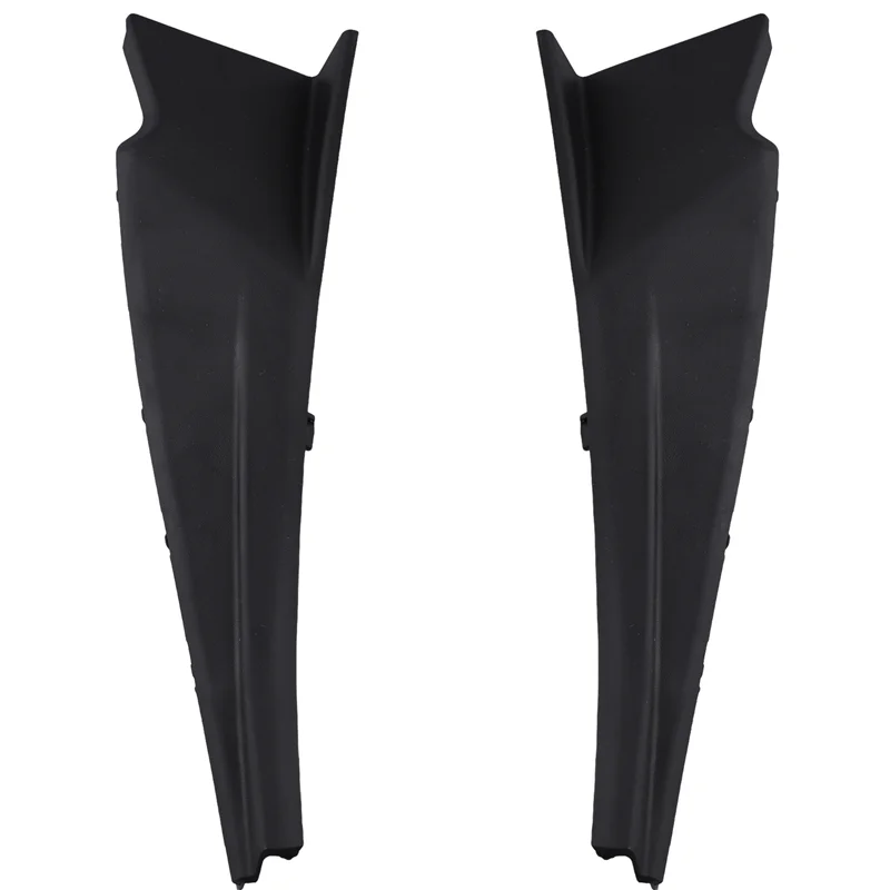 A85E-Car 1Pair Windshield Wiper Cowl Extension Front Fender Cover Trim 66894-9NB0A 66895-9NB0A For Infiniti JX35 QX60 14 To 18