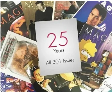 25 years All 301 issues (1991-2016) Magic Magazine by Stan Allen - Magic tricks (Instant Download)