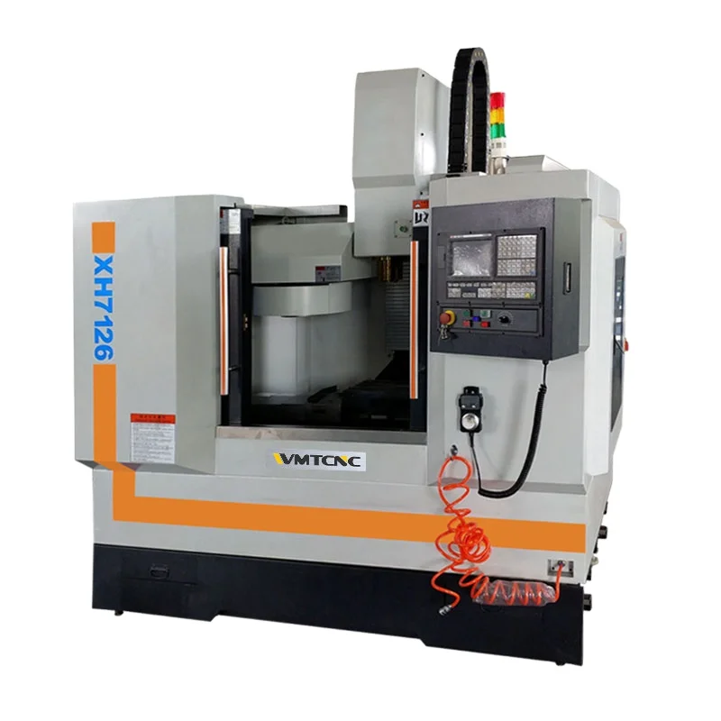 Fraiseuse en métal Cnc avec guide linéaire, broche de précision Taiwan XK7126 avec CE