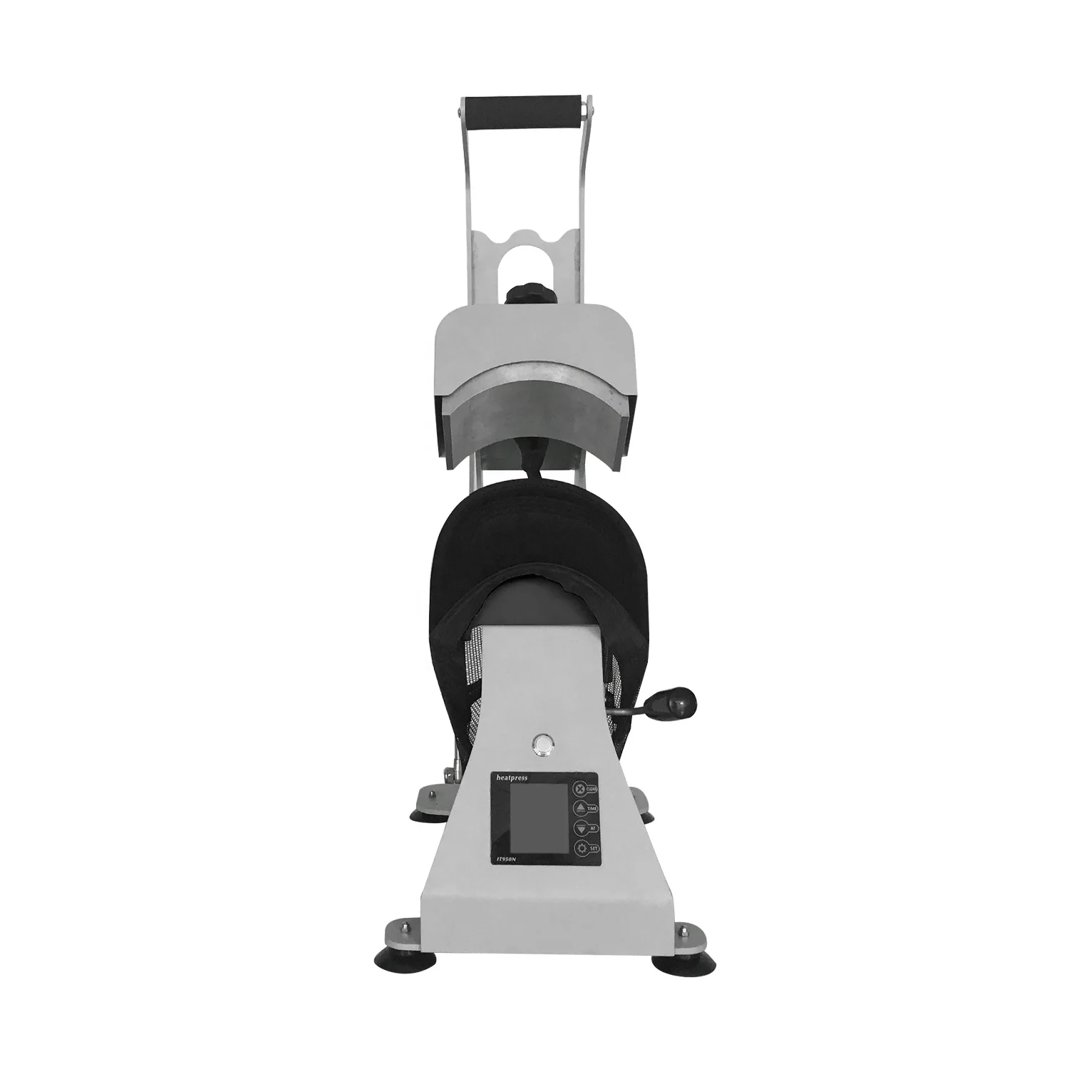 Automatic Open Hat Cap Printing Heat Press Transfer Machine for Cap Front Panel