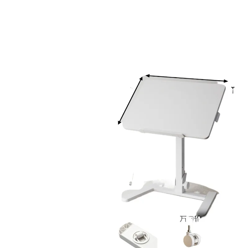 Mobile Lifting Fully Folding Home Learning Office Flippable Pneumatic Computer Desk Workbench