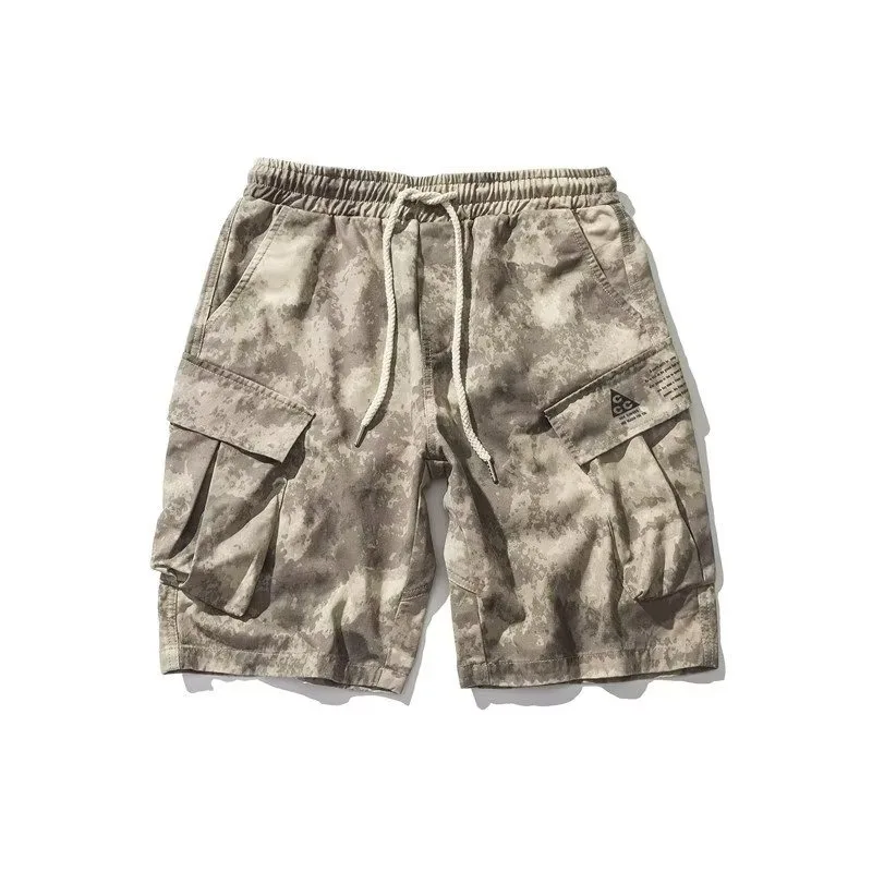 2025 Men's Camouflage Shorts Summer Sportswear Cargo Pants Basketball Shorts Men Clothing Gym Shorts Wear Resistant Non Fading