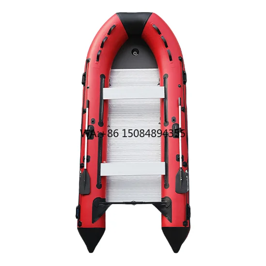 Certificate 4.2m PVC Portable Rubber Kayak Inflatable Boat with Motors for Touring Rivers Includes Paddle Accessories