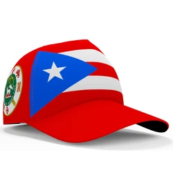 Puerto Rico Baseball Caps Free 3d Custom Made Name Number Team Logo Pr Hat Pri Country Travel Rican Nation Spanish Flag Headgear