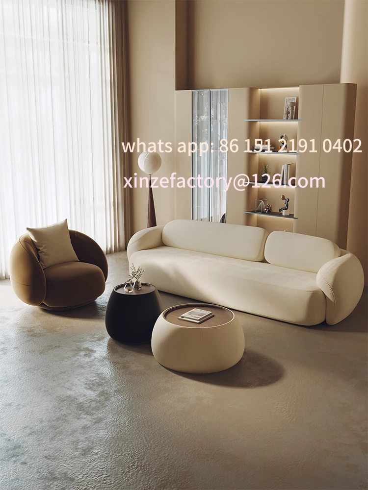 

Customizable straight sofa Creative Internet celebrity