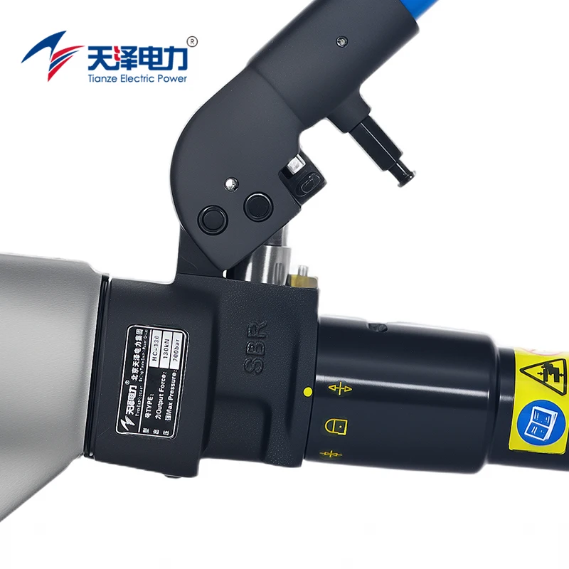 HC-130 13T Hydraulic Manual Hand Crimping Tool For Crimping Cu Al Cable Connector Lugs Terminals 300mm² Pex Hose Hydraulic Tools