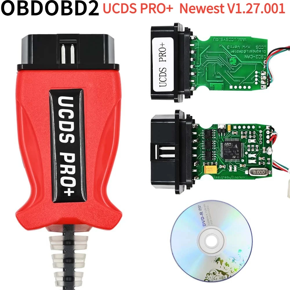 NEW OBD2 UCDS Pro for Frd/Ford UCDS Pro+ V1.27.001 Full Functions with 35 Tokens UCDS Pro OBD2 Diagnostic Cable Full License UCD