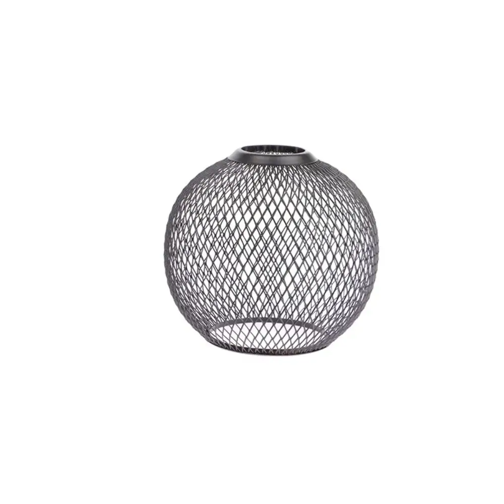 

Home Decoration Iron Pendant Lamp Shade Mesh Ball Hollow Out Lamp Covers Creative Hanging Chandelier Lampshade Shell Shop