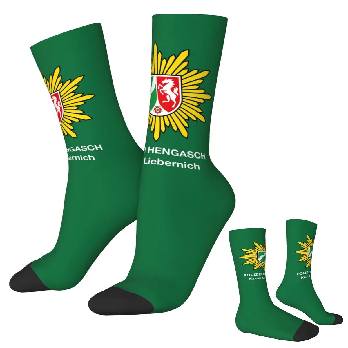 

POLIZEI HENGASCH Socks Harajuku High Quality Stockings All Season Long Socks Accessories for Man's Woman's Christmas Gifts