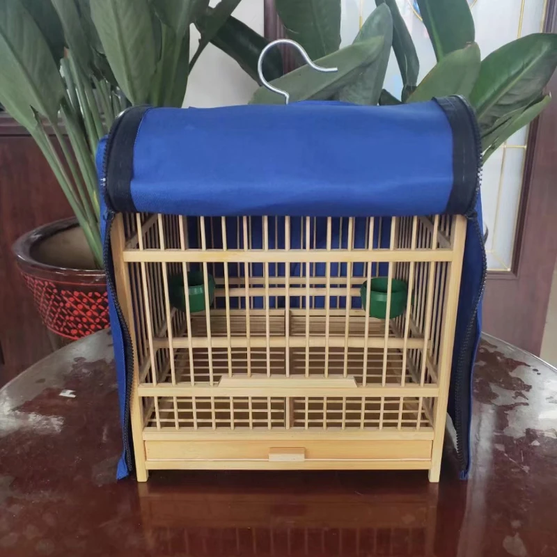 Hut Portable Nest Bird Cages House Decoration Stand Toys Bird Cages Habitat Pigeon Canarios Accesorios Bird Supplies RR50BN