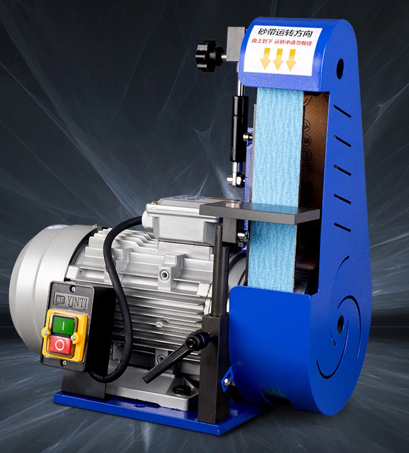 Multifunctional Desktop Vertical Miniature Mini Electric Belt Machine DIY Polishing Machine Fixed Angle Grinder 2.2kw