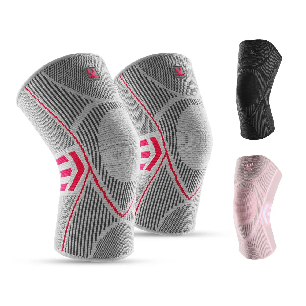 VILICO Sports Knee Pads, Breathable Knit, Non-Slip, Suitable for Men and Women, Ideal for Playing Basketball Outdoors