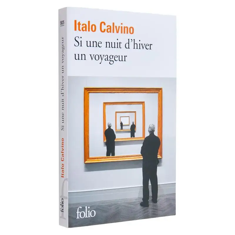 كتاب Si Une Nuit Dhiver Un Voyageur Italo CalvinoMartin Rueff Gallimard 9782070451067
