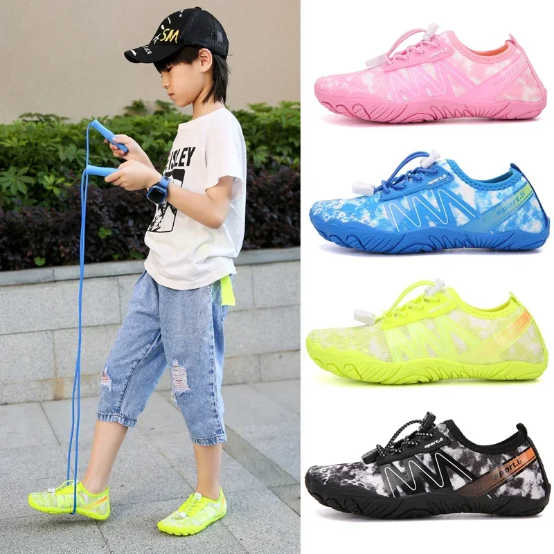 New children's five-finger swimming shoes wading shoes -283