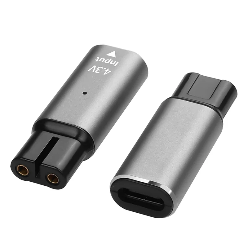 Adaptateur de rasoir 5V Type-C, convertisseur de charge pour Philips Norelco One Blade QP2520 QP2515 QP2620 avec indicateur de charge