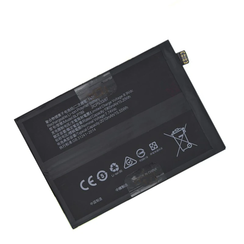 New Original 4020mAh BLP789 Mobile Phone Battery For Oppo Reno 4 Reno4 5G