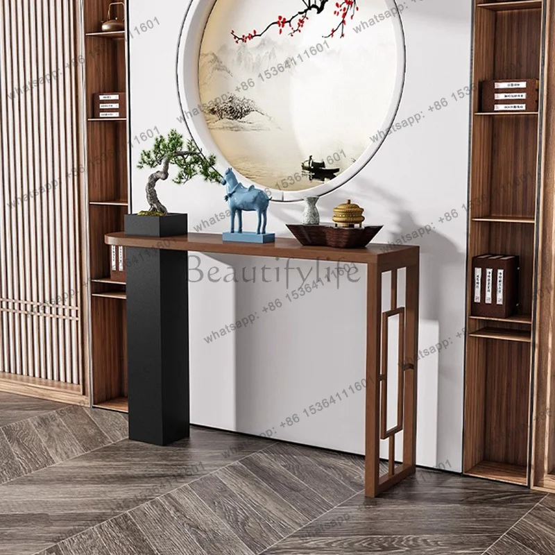 

FGModern Modern Console Table Trendy Cozy Unique Creative Entryways Table Luxury Classic Schreibtisch Living Room Furniture