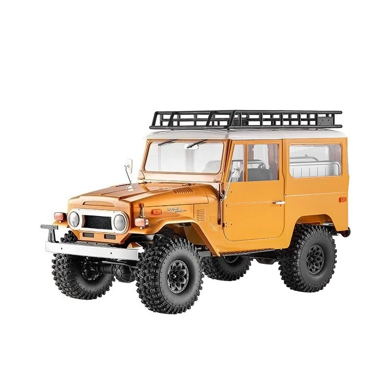 FMS 1/10 Vintage Land Cruiser 4WD RC Symulacja samochodu Materiał ABS Zdalnie sterowany model pojazdu terenowego dla dorosłych dzieci Zabawka Prezent