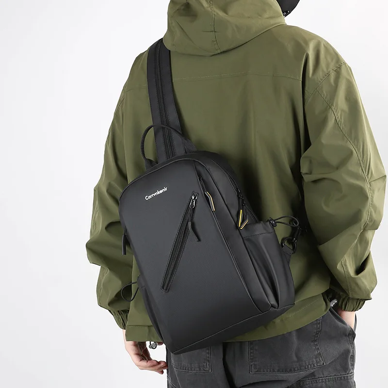 

Men's New Style Chest Bag Urban Commuter Backpack Lightweight Travel Shoulder Bag for Daily Use
