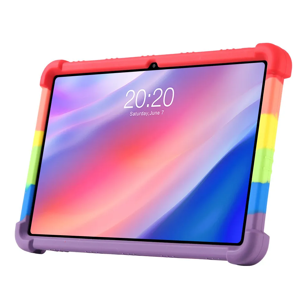 Soft Silicone Case For Blackview Oscal Pad 10 10.1inch Stand Drop Protection Cover