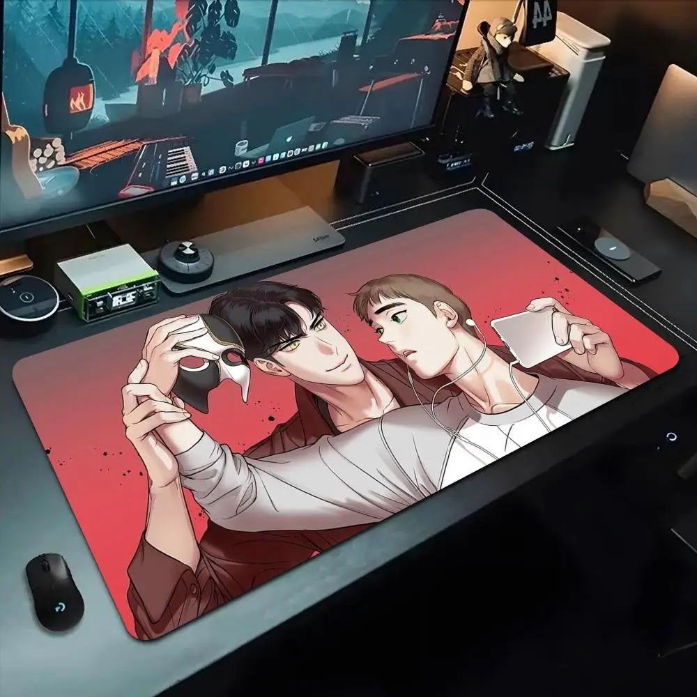 Anime Bj Alex Mouse Pad 500X1000 mm Large Gaming Mousepad Gamer XL Rubber Otaku Keyboard Pad Laptop Desk Mat