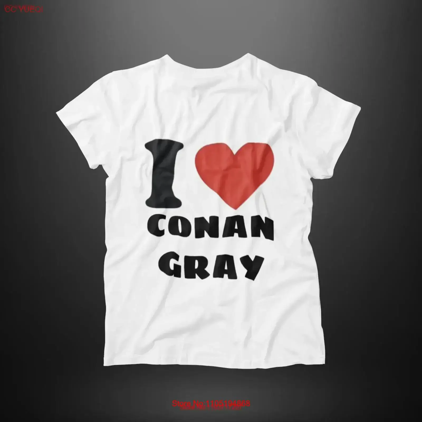 I Love Conan Gray T Shirt Merch Album vintage Washed Breathable Slightly graphic designer clothes fashion Stretched