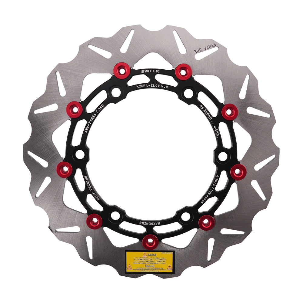 For Honda FORZA350 original caliper changed to 300mm floating brake disc Motorbike Replacement Parts Front Disc Brake Pad