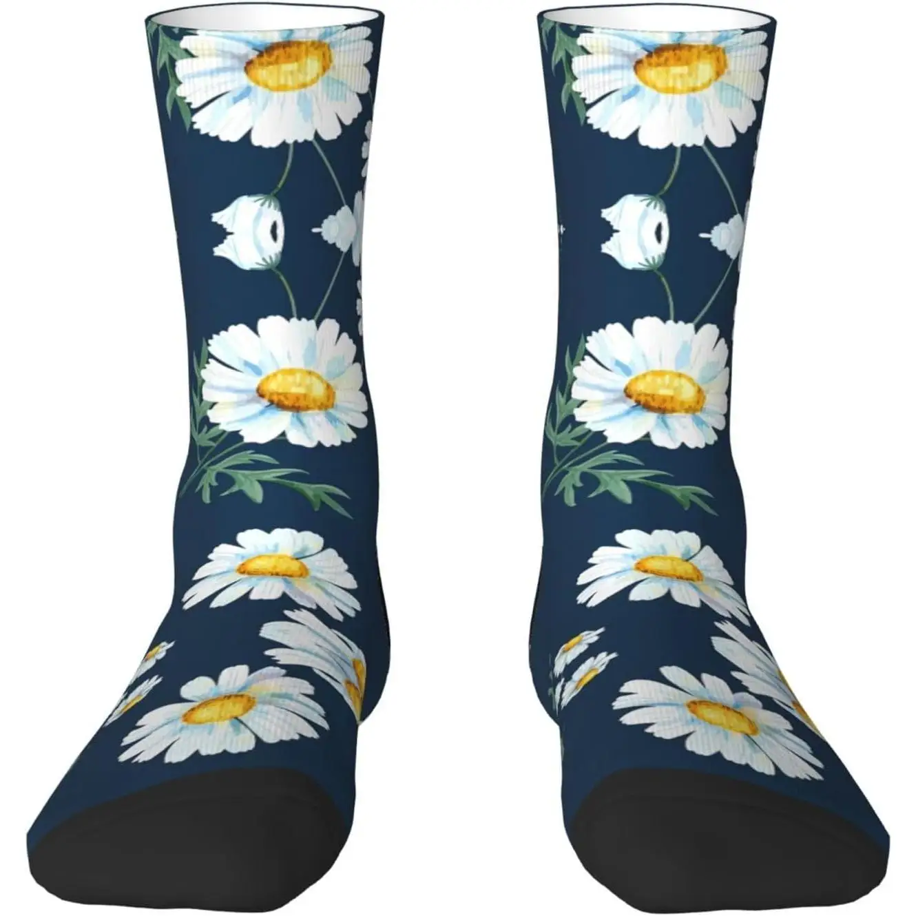 

Стильные цветные носки до середины икры с принтом Дейзи и простым дизайном, подходящие для занятий спортом, теплые декоративные носки