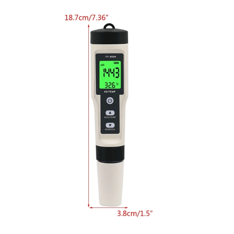 Imagem -06 - Testador Qualidade da Água Precisão Medidor Temperatura Função Retenção Dados para Água Potável