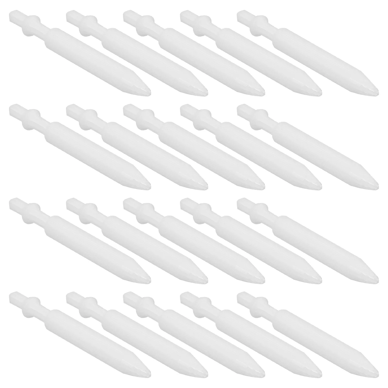 20Pcs Acrylic Paint Marker Nibs Oil Based Nylon Replacement Tips Fine Point for Paint Pens Precise Writing and Painting