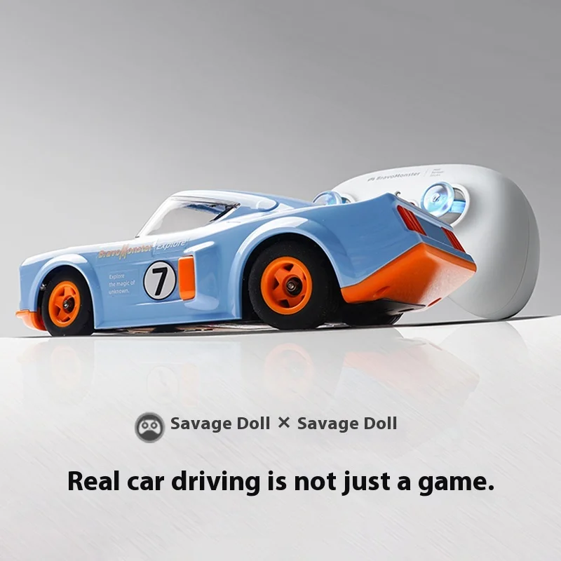 2024 New Savage Doll Rc Full Scale Remote Control Drift High Speed Lithium Charging Stylish Toy Model Trendy Play Christmas Gift