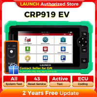LAUNCH CRP919 EV New Energy Scanner Car Diagnostic Tool Electric Automotive San Auto Diagnosis CANFD DOIP 2 Years Free Update