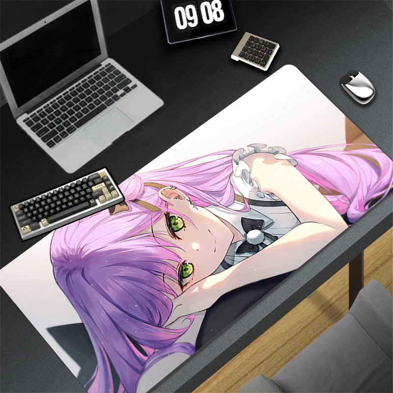 Mousepad Computer Gaming Accessories Keyboard Pad Office PC Rubber HD Mouse Pad Decoracion Desk Hololive Tokoyami Towa Mouse Mat