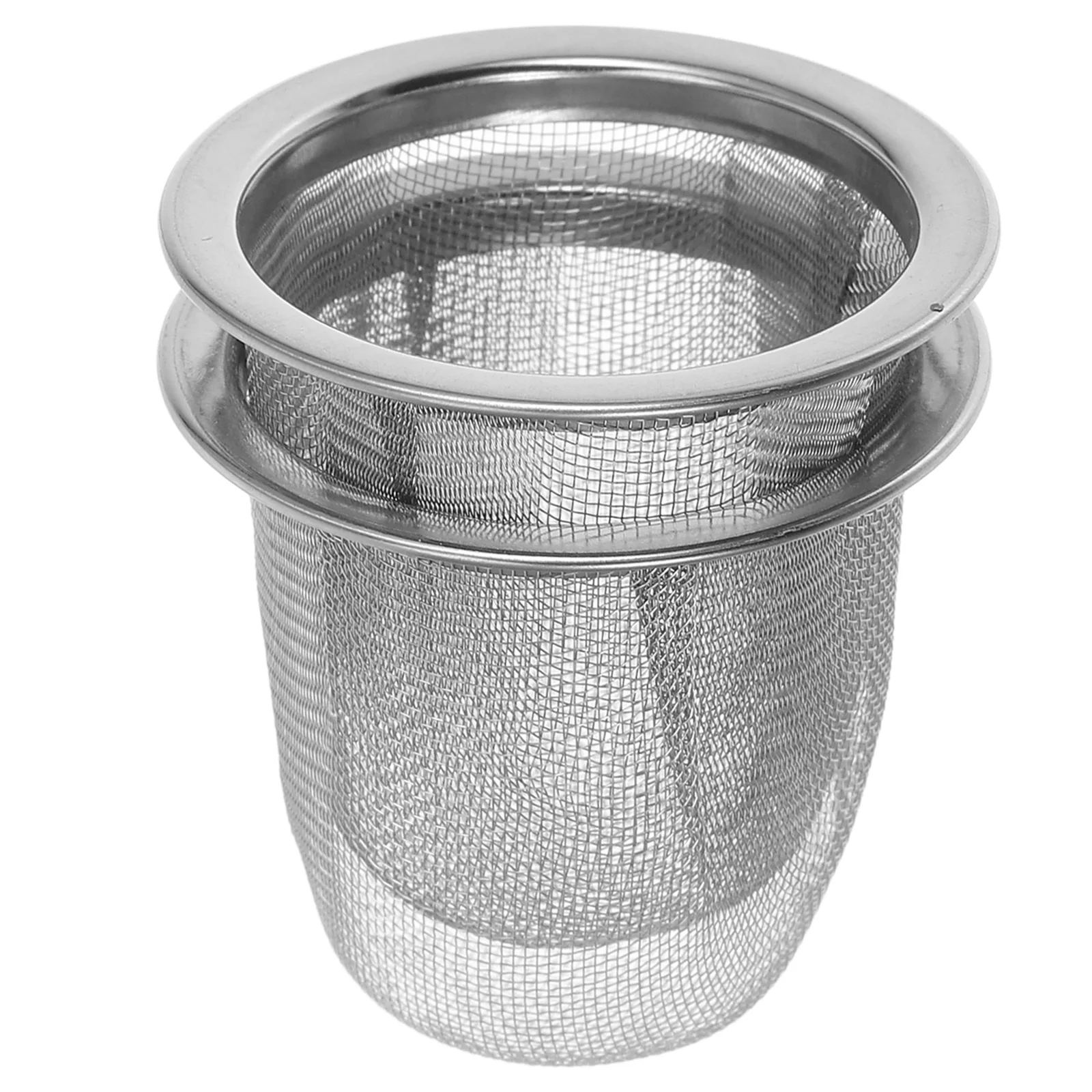 

2 Pcs Tea Cup Teapot Strainer Steeping Mug Infuser Loose Steeper Silver Electric Kettle