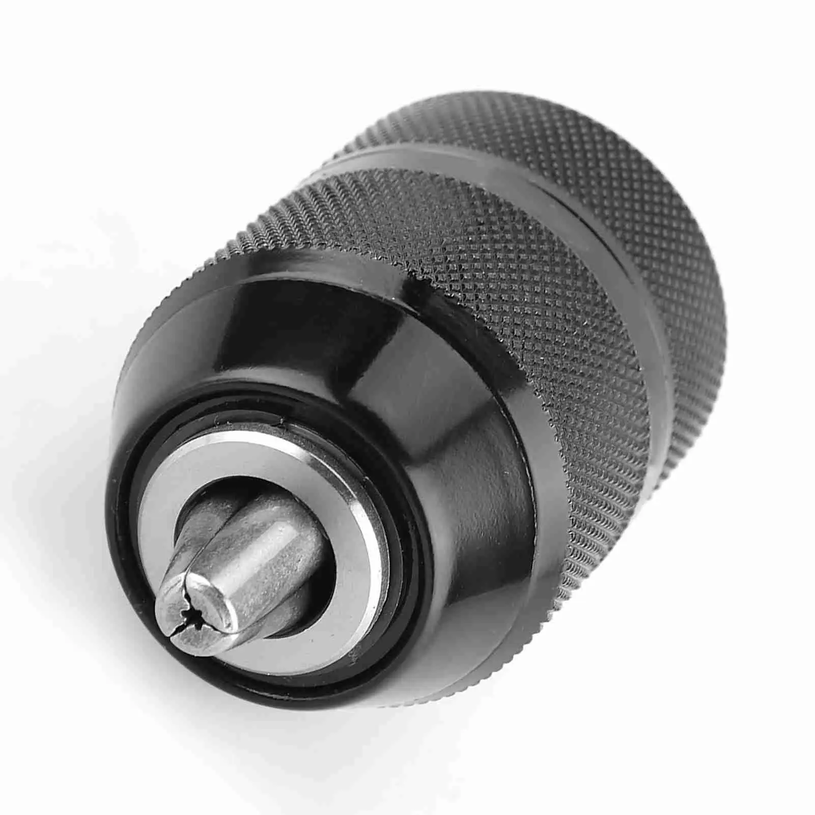 Portabrocas sin llave de acero de alta velocidad de 13mm para taladro de impacto 1/2, adaptador de cambio de Metal autoblocante