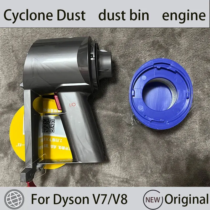 For Dyson V7 V8 motorhead Accessories  cyclone dust collector filter bin bucket robot Vacuum cleaner replace spare parts