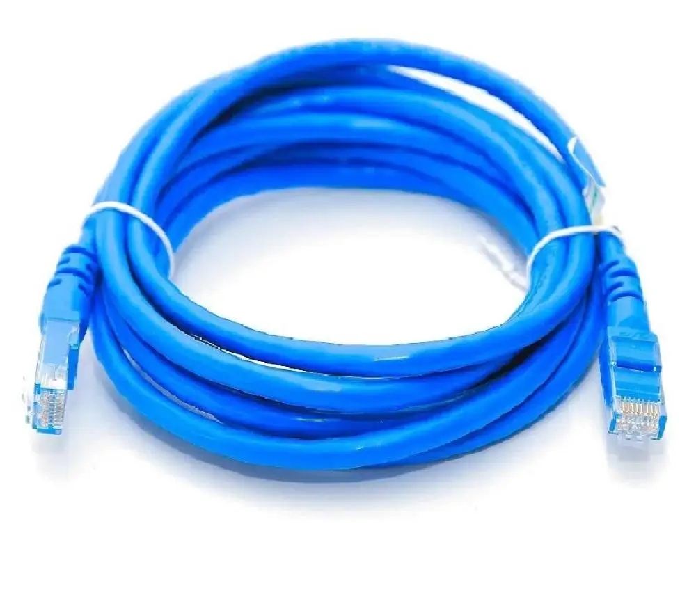 Network Cable 3 Mts Ethernet Lan Rj45 CAT6 Blue 3 Meters