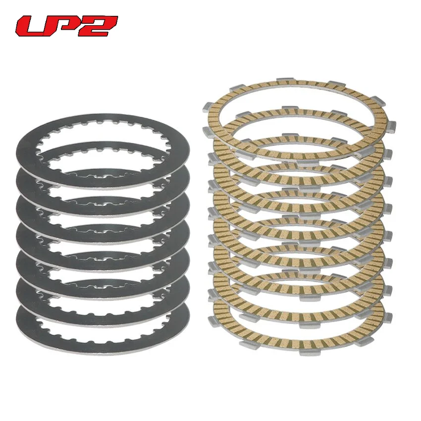 

Motorcycle Clutch Friction Disc Plate Kit For Honda Shadow VLX VT600 CBR400RR MC29 CB500R CBF500NV600 XL600V VT600C Transalp