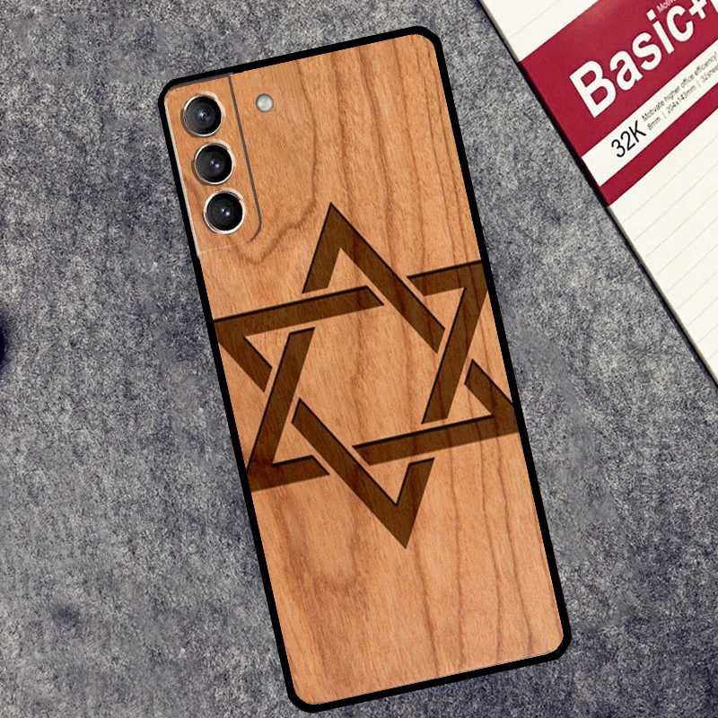 Tree Rose Skull Cactus Wood Case For Samsung Galaxy S24 S22 S23 Ultra Note 20 S9 S10 Note 10 Plus S20 FE S21 FE Cover