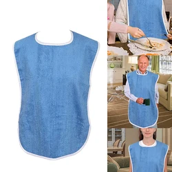 Anti-fouling Multi-purpose Elderly Drooling Napkin Rice Pocket Hemiplegic Eating Apron Adult Special Bibs