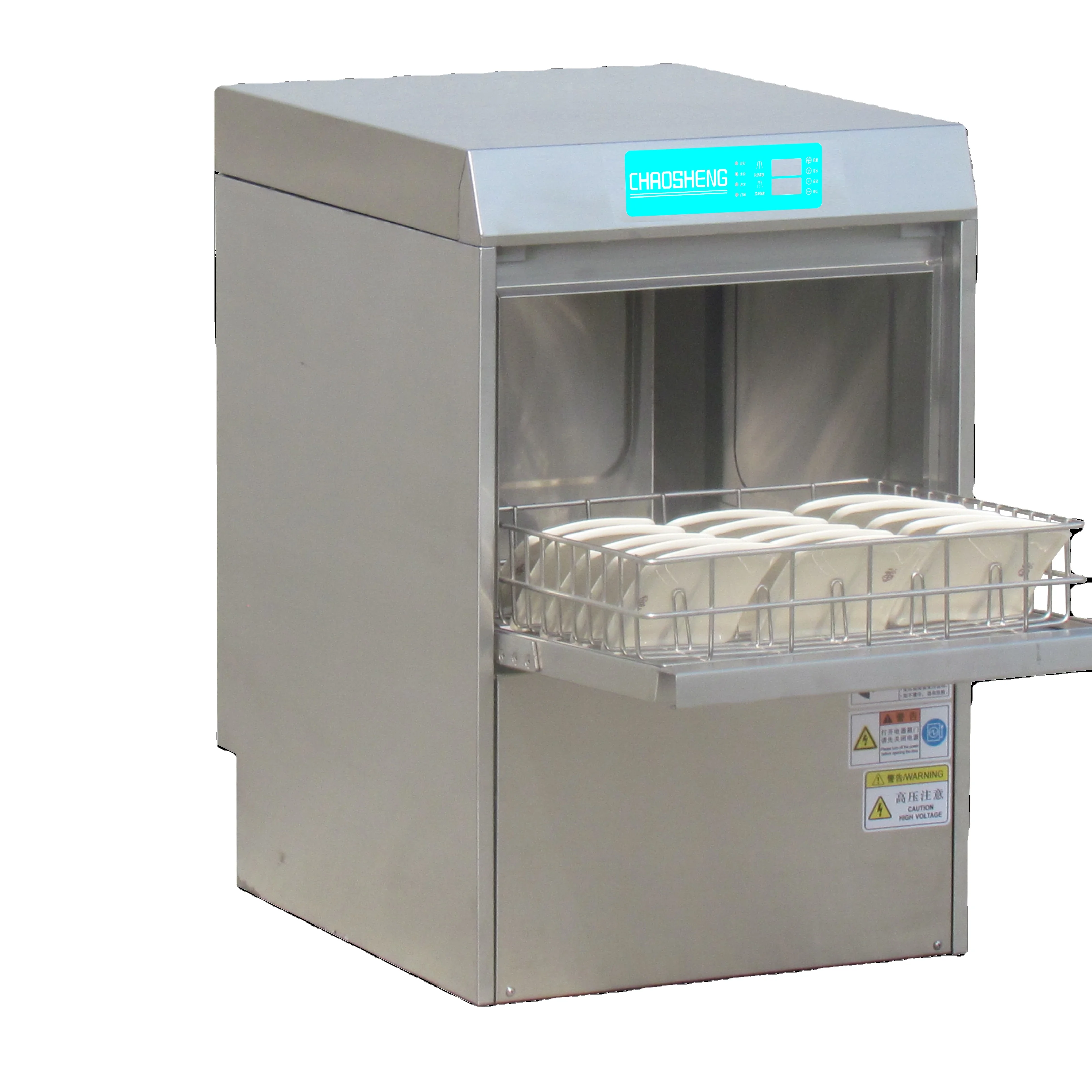 

Customizable Under Counter Glass Washer Dishwasher With PLC Energy Saving 220V and 380V Options