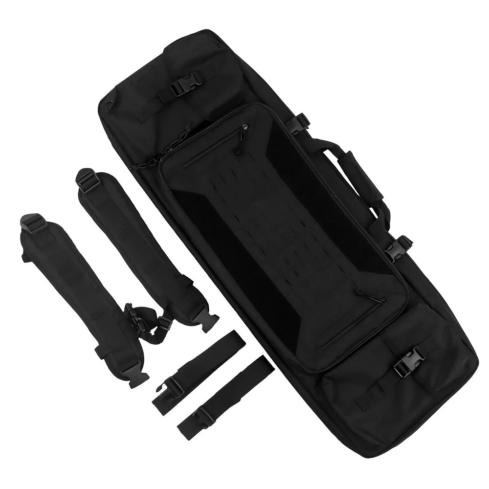 36inch Rifle Bag 92cm Tactical Rifle Storage Bag Double Carbine Case Outdoor Combat Long Gun Case Bag for Hunting Shooting