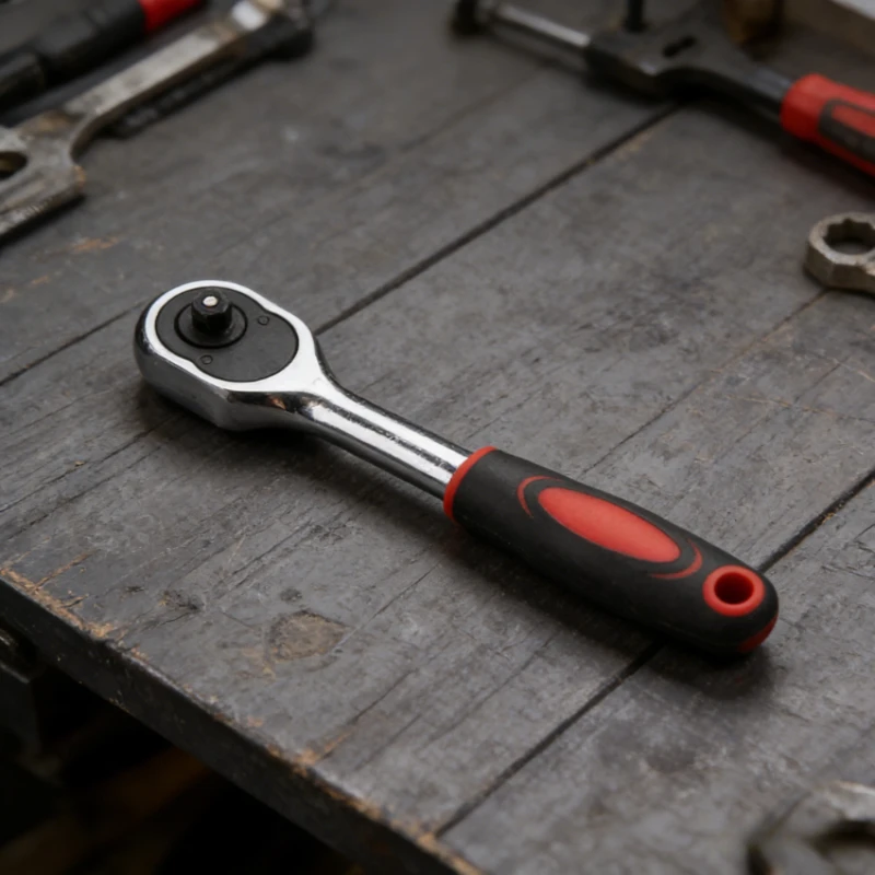 Neuer 1/4 1/2 3/8 Zoll Ratschenschlüssel mit 24 Zähnen, Multifunktions-DIY-Handwerkzeug, Ratschengriff-Schraubenschlüssel