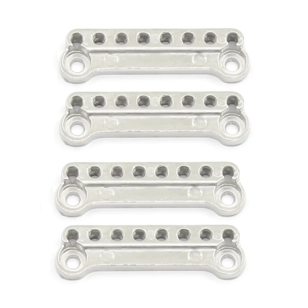 4Pc Metal Adjustable Shock Absorber Bracket Extender Seat for MN D90 MN-90 MN99S RC Car Upgrade Parts Accessories,2