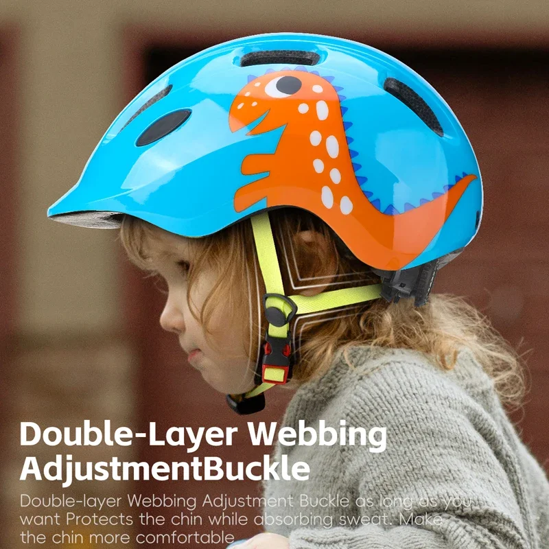

WEST BIKING Kids Bike Helmets Adjustable Youth Boys Girls Gear Child Helmet Lightweight Multi-Sport Scooter Bicycle hat