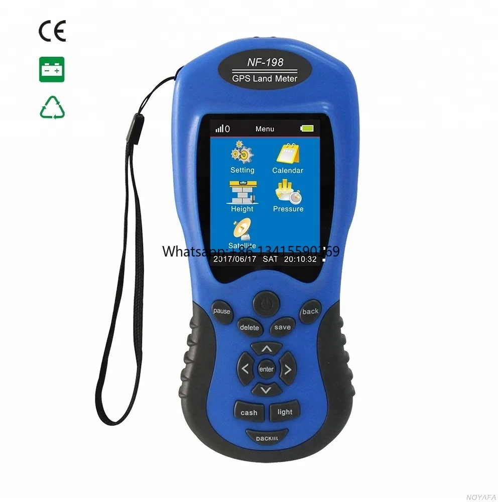 

NF-198 GPS Land Meter Calculation Meter Measurement Area Vehicle-carrier Measurement